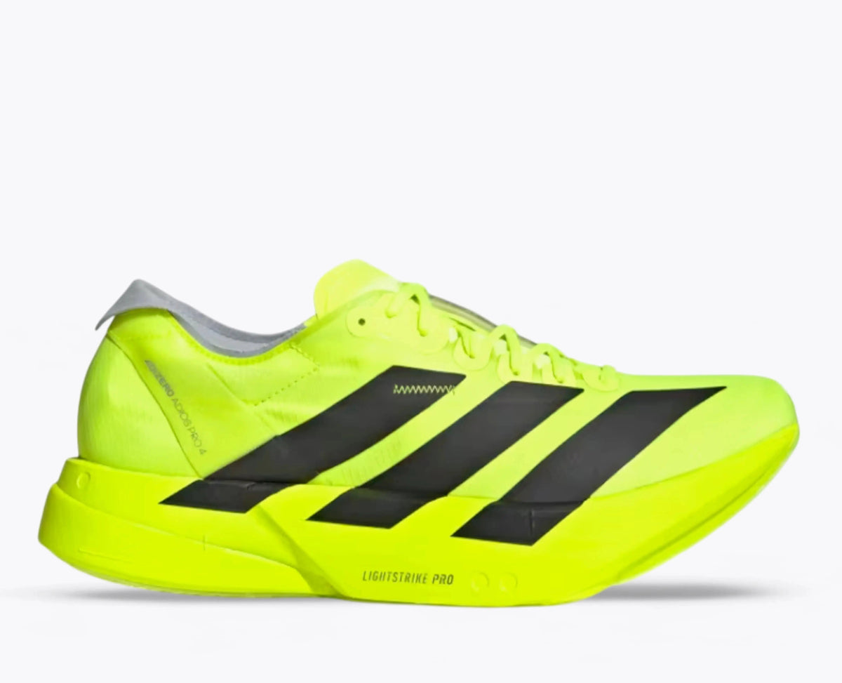 Adidas Adizero Adios Pro 4 Running Shoes – Lucid Lemon / Black