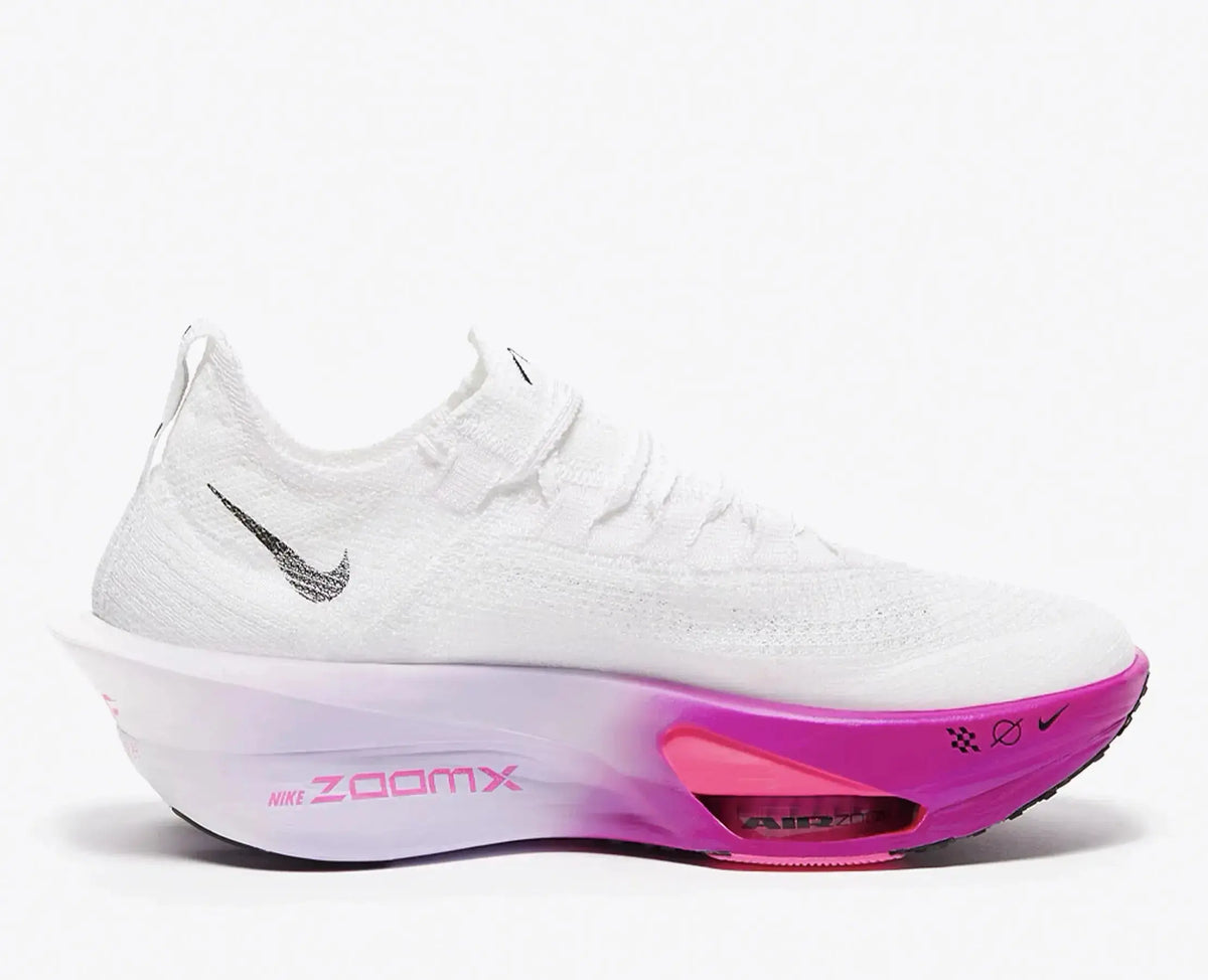 Nike Alphafly 3 Road Racing Shoes – White / Purple Agate / Vivid Grape