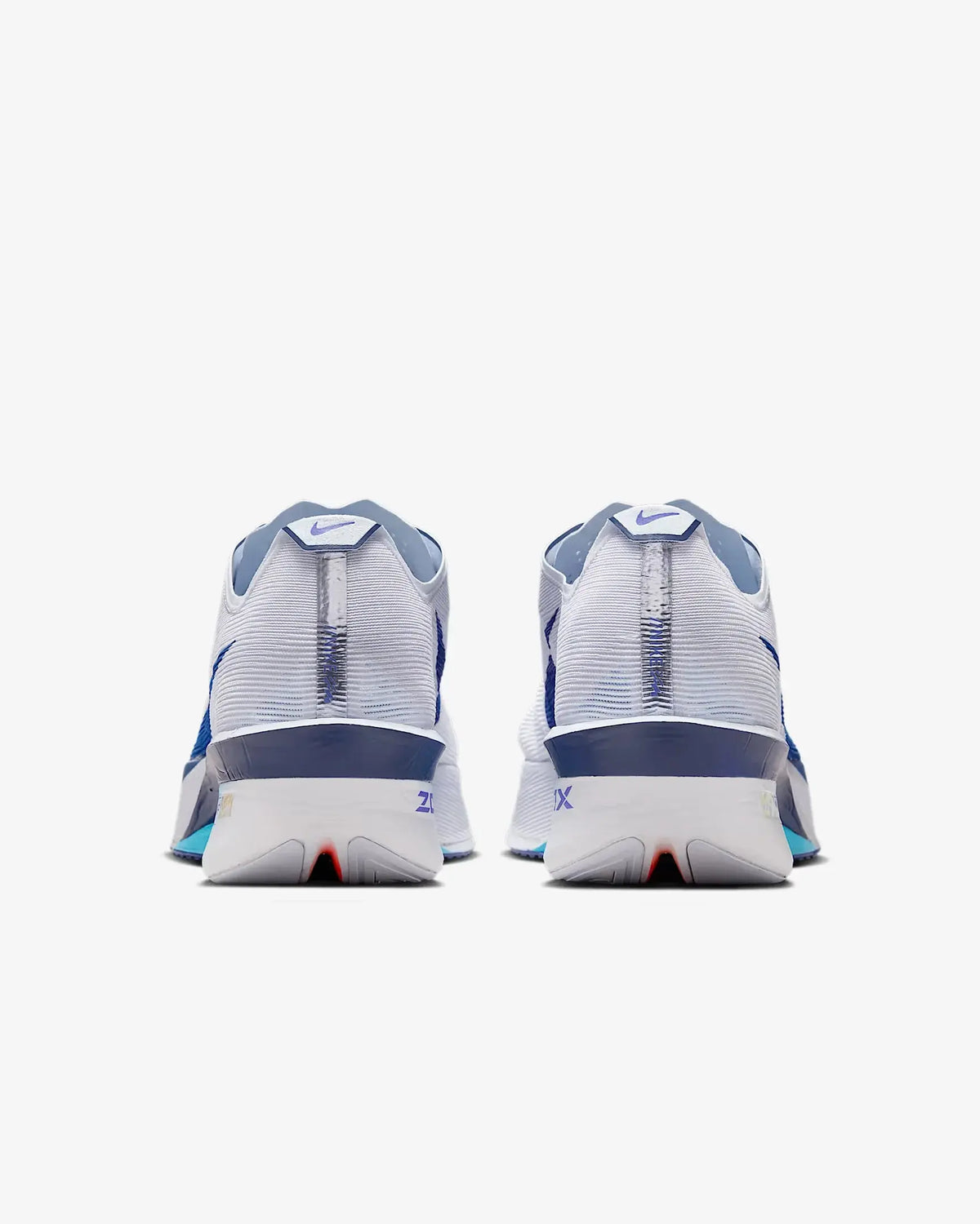 Nike Vaporfly 4 Road Racing Shoes - Ghost / Blue Void / Persian Violet