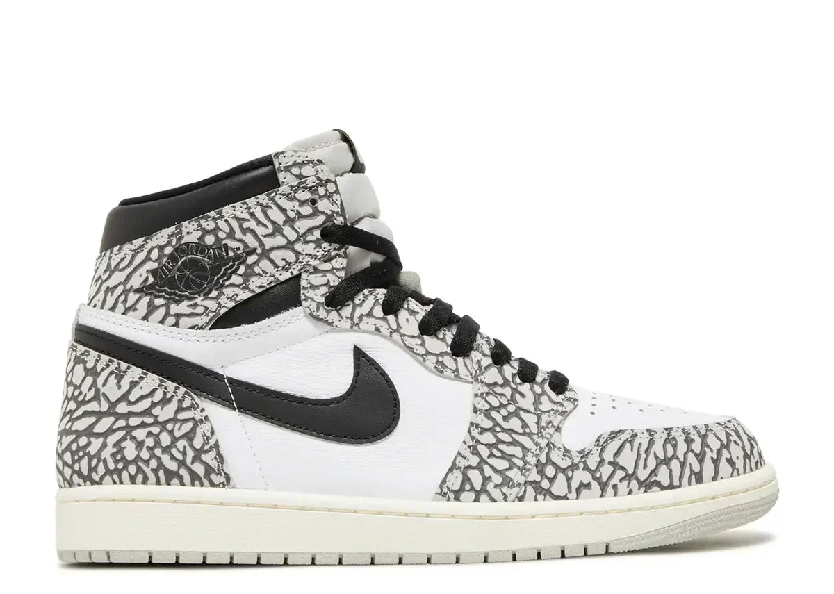 Air Jordan 1 High White Cement