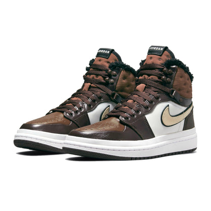 Air Jordan 1 Acclimate 'Fur Brown Basalt'