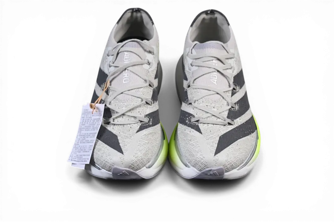 Adidas Adizero Prime X3 Strung Running Shoes – Black, Gray & Green