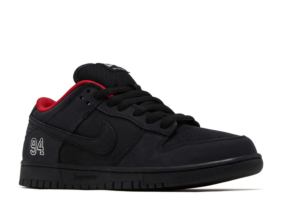 Nike Supreme x Dunk Low SB 'Black' (HQ8487-001)