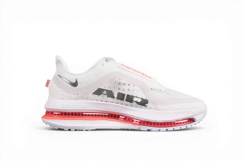 Nike Pegasus Premium Road Running Shoes - Summit White / Bright Crimson