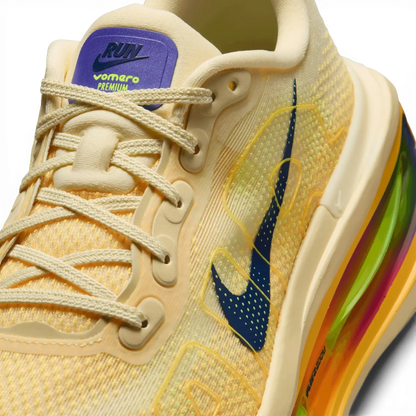 Nike Vomero Premium Road Running Shoes - Alabaster / Citron Pulse