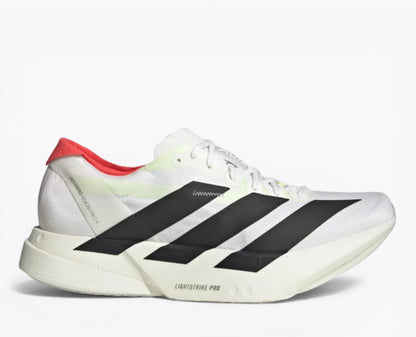 Adidas Adizero Adios Pro 4 Running Shoes – White / Black / Silver