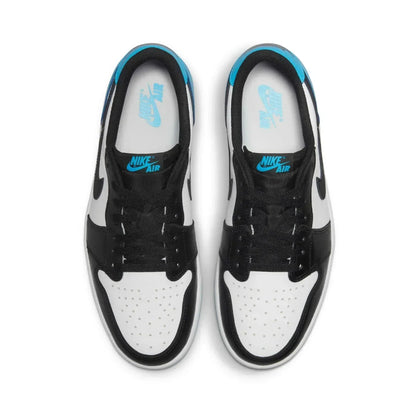 Air Jordan 1 Low 'Black Dark Powder Blue'