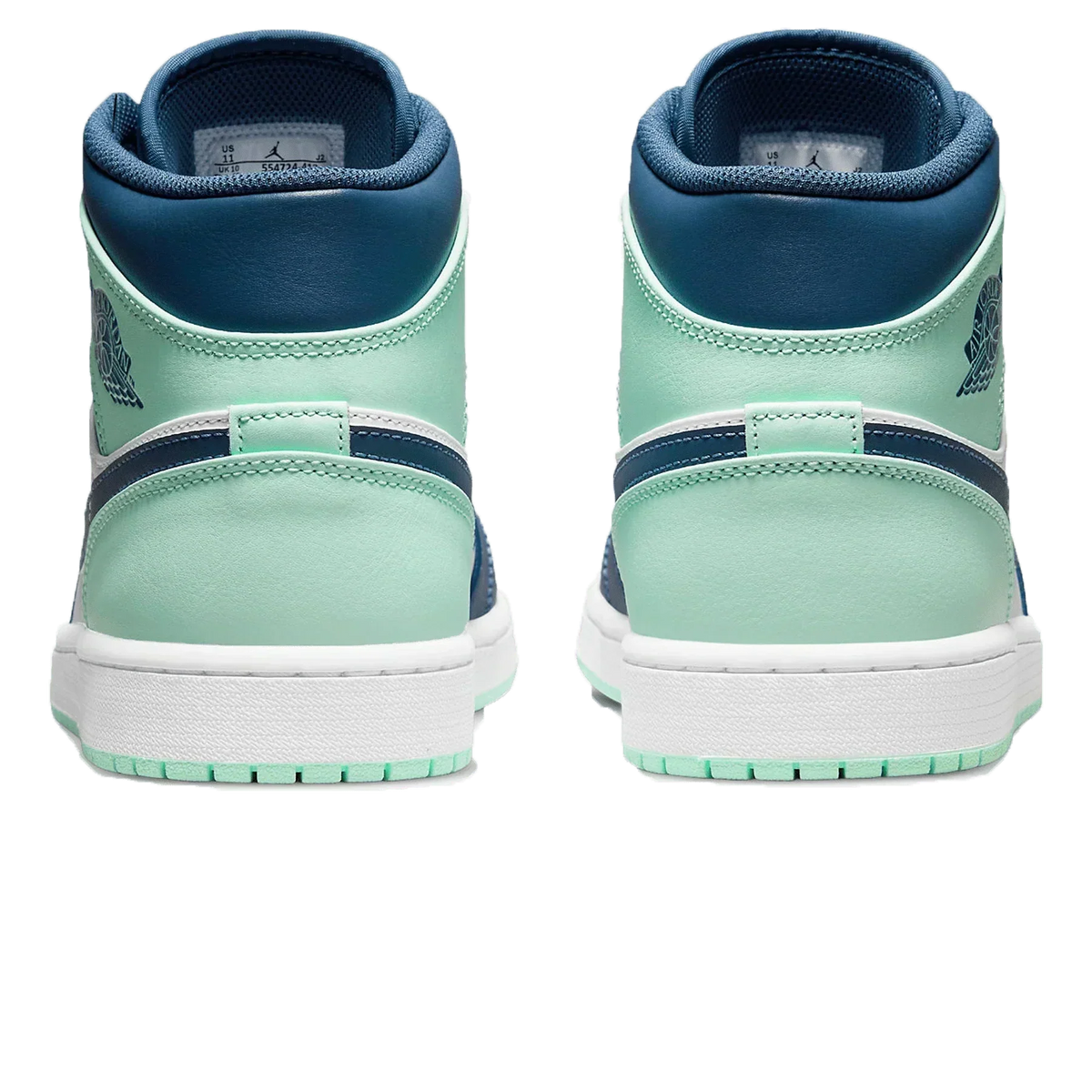Air Jordan 1 Mid 'Mystic Navy Mint Foam'